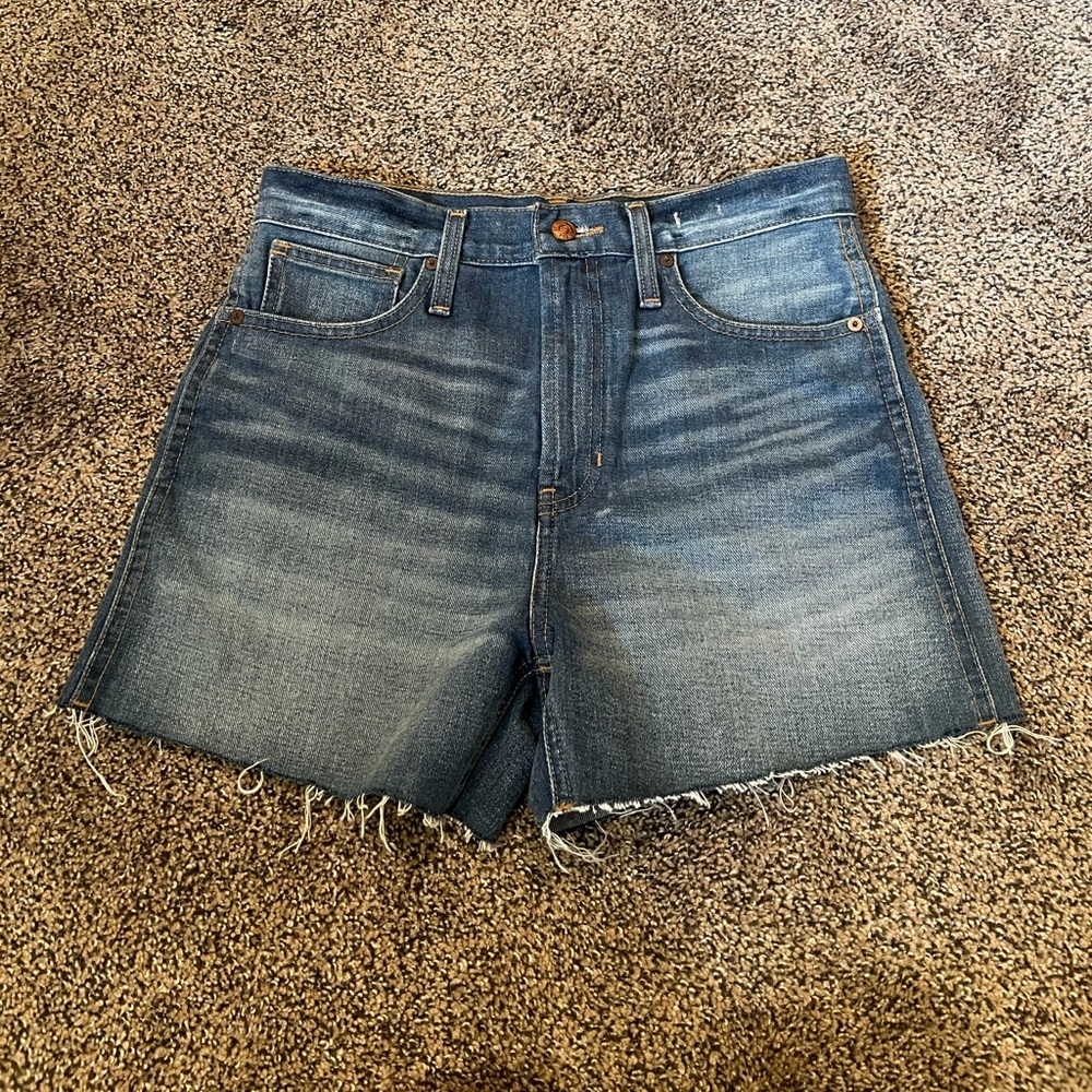 Madewell The Perfect Jean Short in Ullman Wash